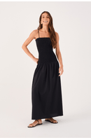 Vestido Algodão Cropped Lastex