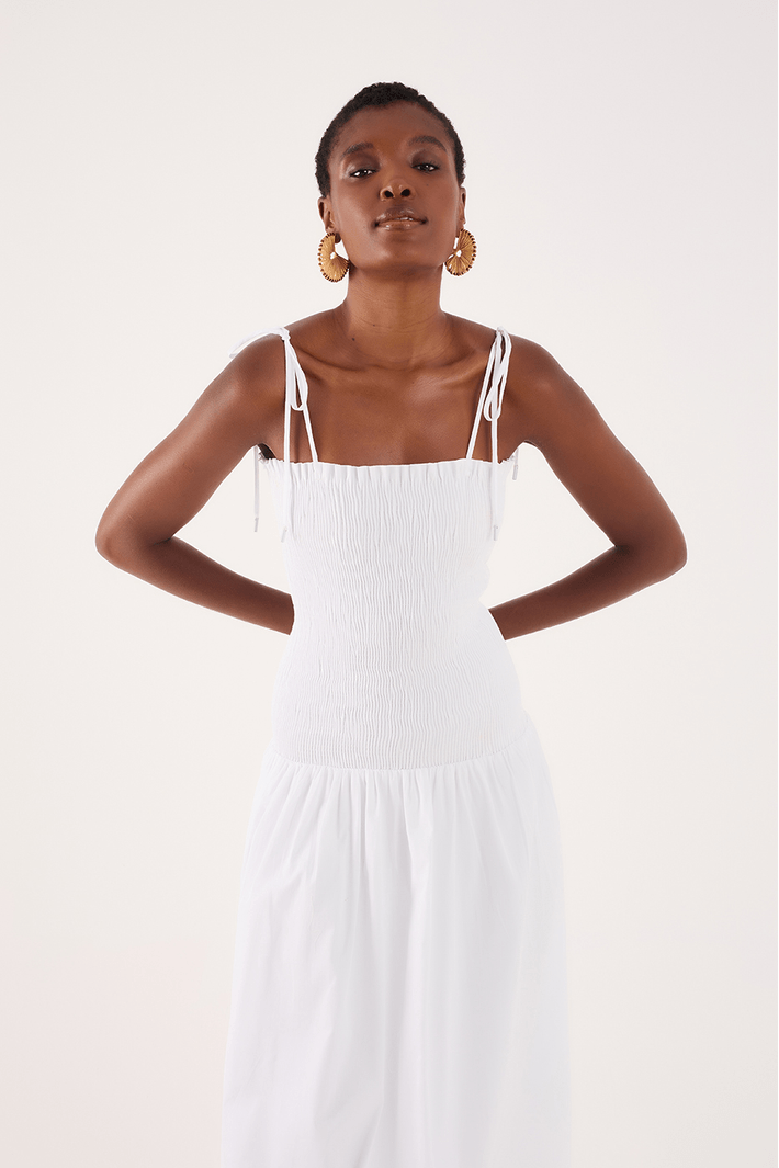 Vestido Algodão Cropped Lastex - 01.33.1999|081