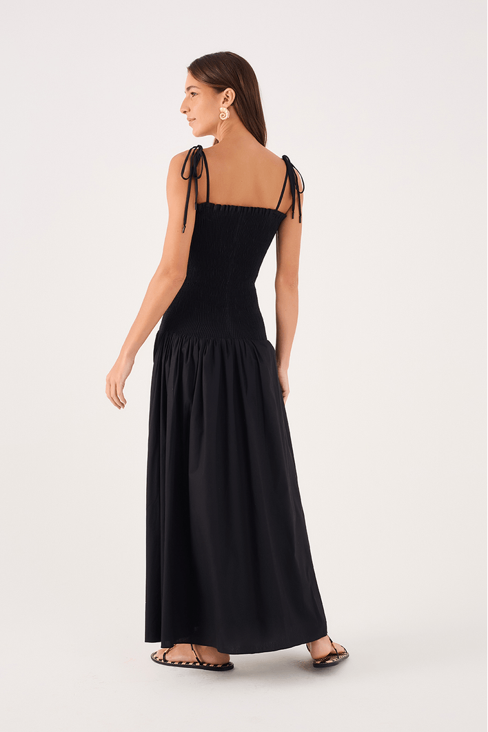 Vestido Algodão Cropped Lastex