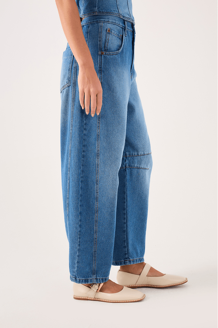 Calça Jeans Balloon Confort