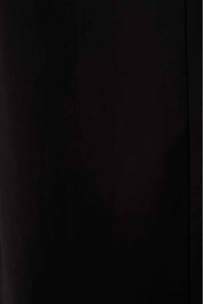 Saia Algodão Midi Pregas