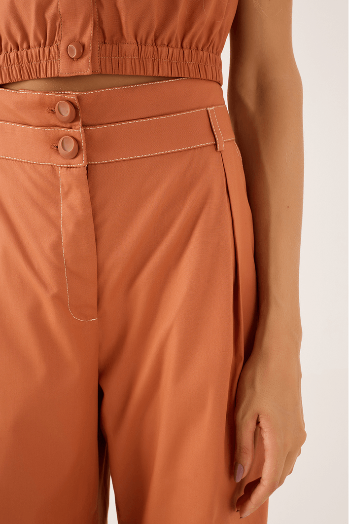 Calça Alfaiataria Cós Duplo