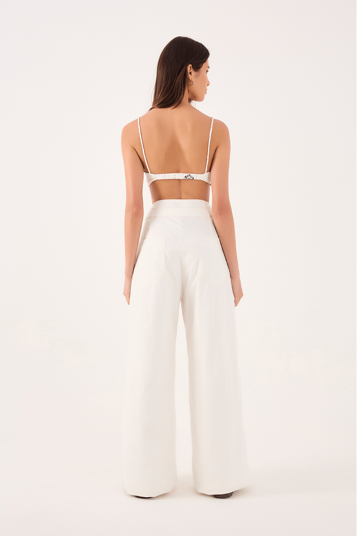 Calça Alfaiataria Cós Duplo