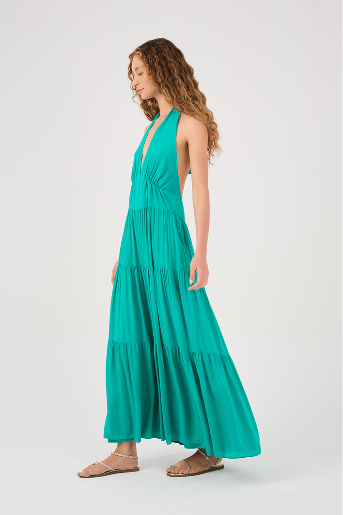Vestido Voil Longo Marias