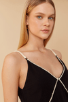 Vestido Recortes Com Bordado