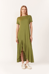 Vestido Fenda Modal