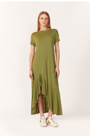 Vestido Fenda Modal