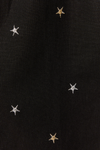 Vestido Cropped Linho Bord Estrela Lurex