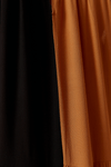 Vestido Crepe Cropped Bicolor