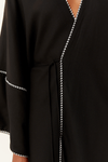 Vestido Cropped Linho Bordado Estrela
