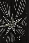 Vestido Cropped Linho Bordado Estrela