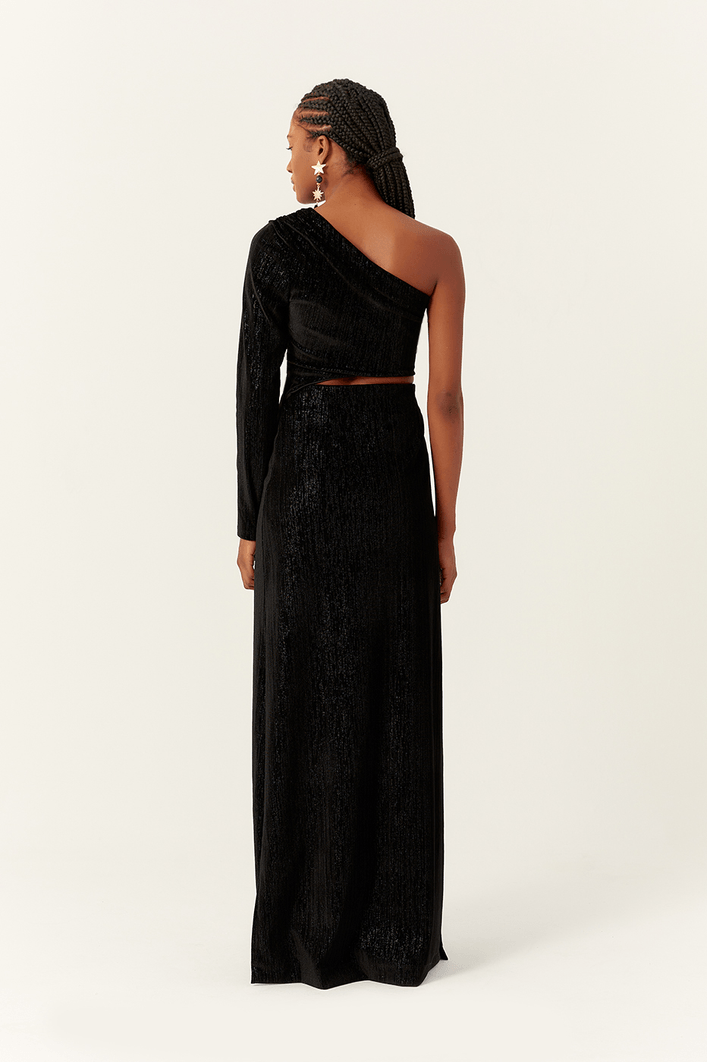 Vestido Ombro Só Veludo