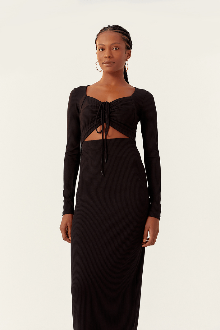 Vestido Busto Recorte