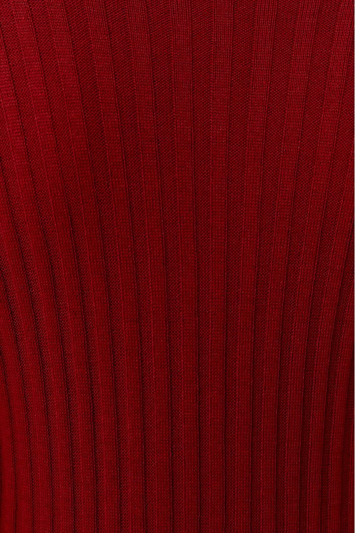 Vestido Tricot Vintage Canelado