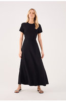 Vestido Costas Franzido
