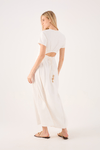 Vestido Costas Franzido