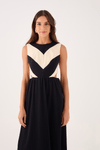 Vestido Bicolor