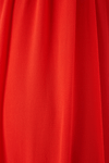 Vestido Longo Crepe Saia Sobreposta