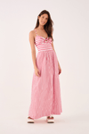 Vestido Cropped Listrado