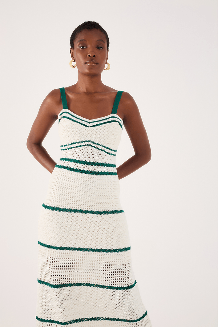 Vestido Tricot Listras