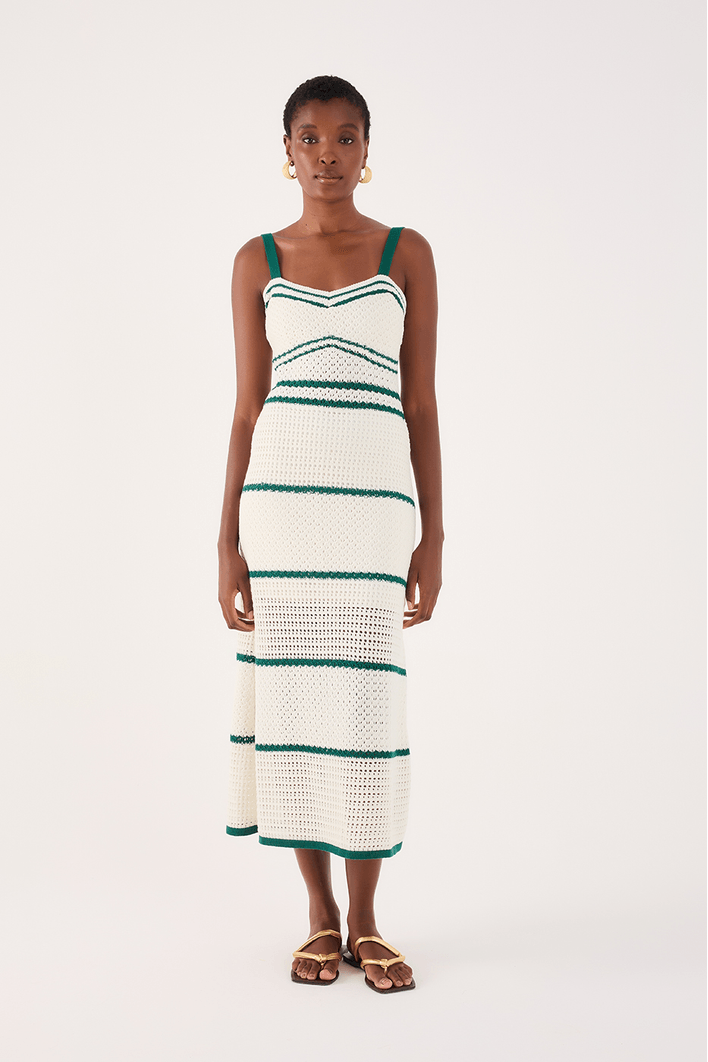 Vestido Tricot Listras
