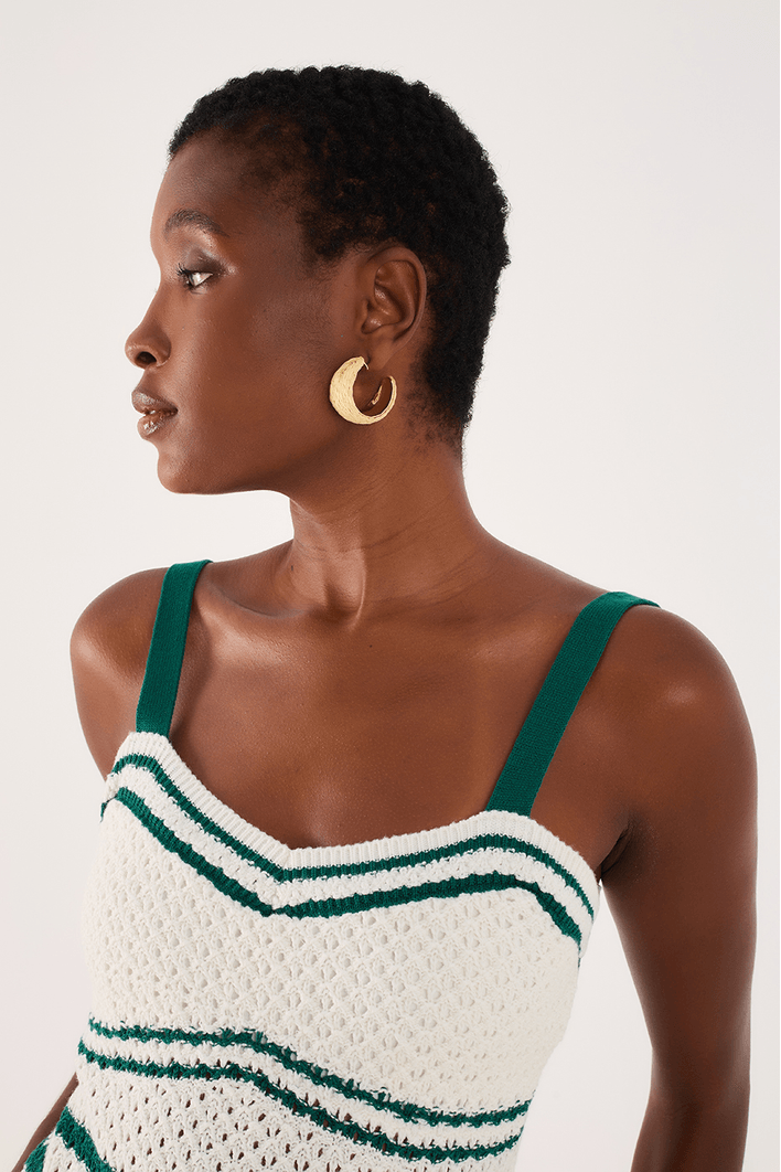 Vestido Tricot Listras
