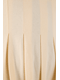 Vestido Nervuras Com Pregas off grao - PP