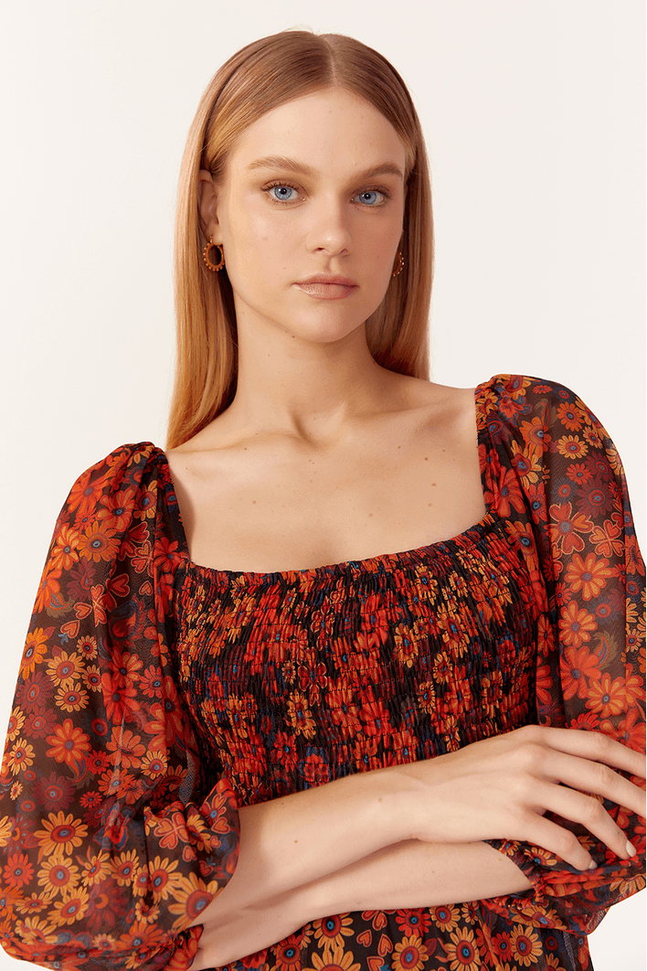 Vestido Estampa Bem Querer