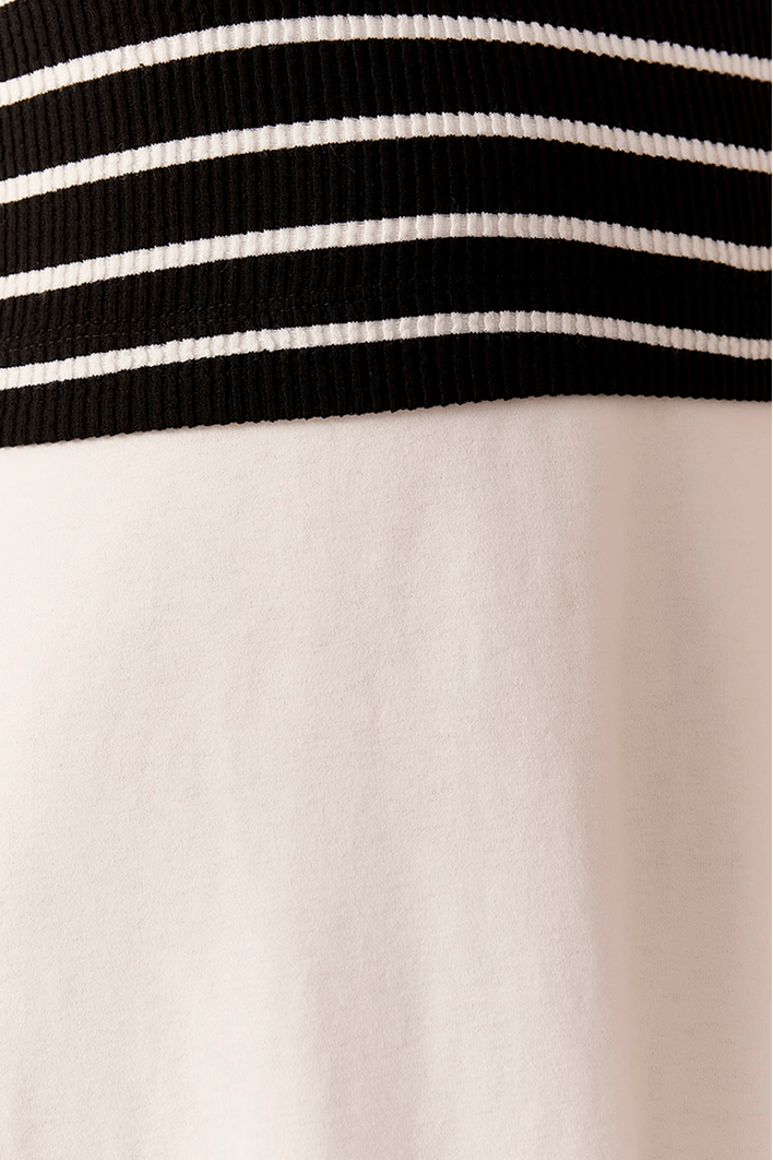 Vestido Bordado Estampa Listra