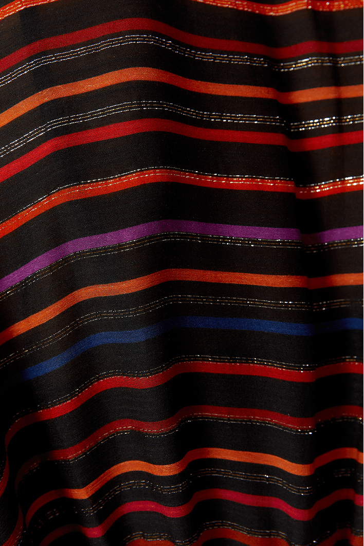 Vestido Lurex Estampa Universo