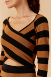 Vestido Estampa Listra Tempo
