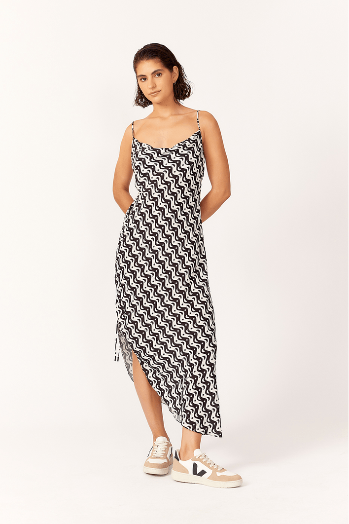 Vestido Midi Estampa Alquimia