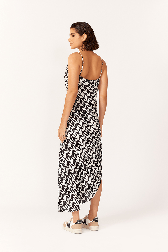 Vestido Midi Estampa Alquimia