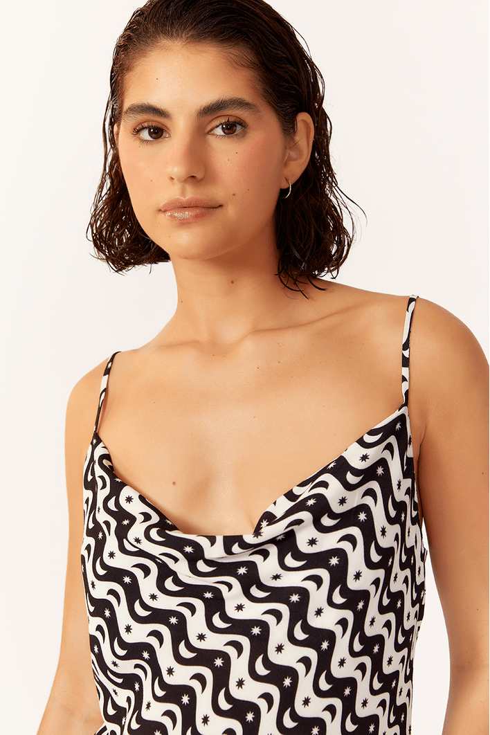 Vestido Midi Estampa Alquimia