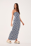 Vestido Assimétrico Estampa Luau