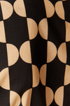 Blusa Tricoline Mangão Estampa Geo