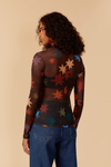 Blusa Segunda Pele Tule Estampa Orion