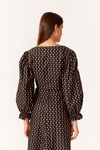 Blusa Nó Tricoline Estampa Luares