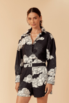 Camisa Tricoline Estampa Céu