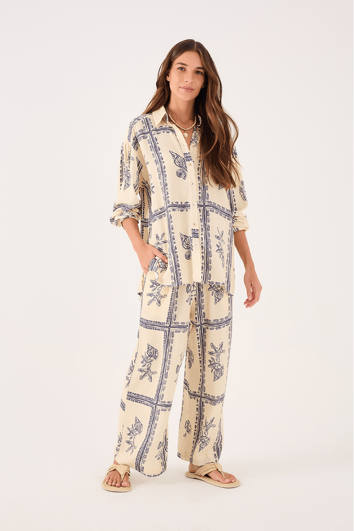 Camisa Estampa Náutica