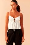 Blusa Linho Amarração Frente