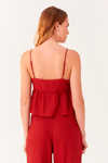 Blusa Linho Amarração Frente