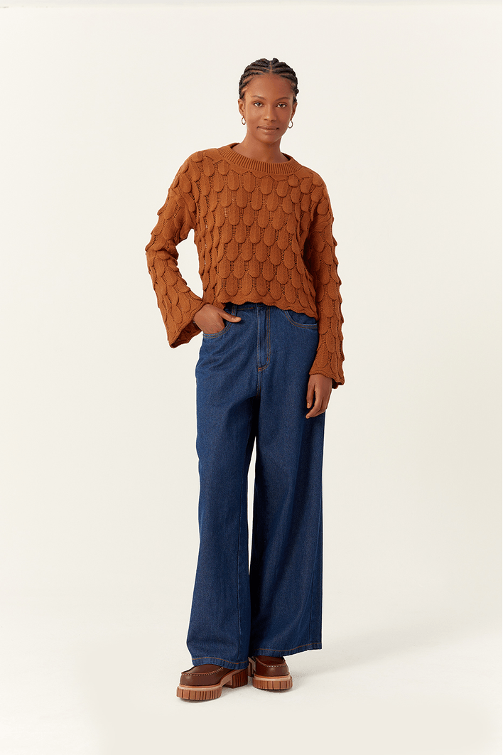 Blusa Tricot Pétala