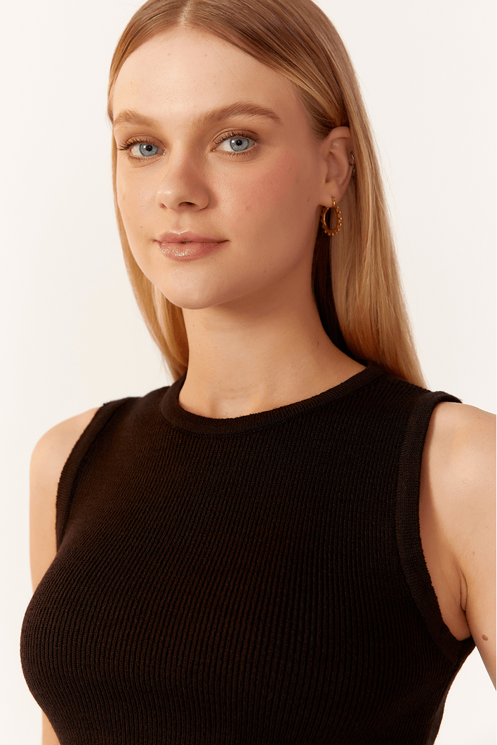 Blusa Tricot Zíper