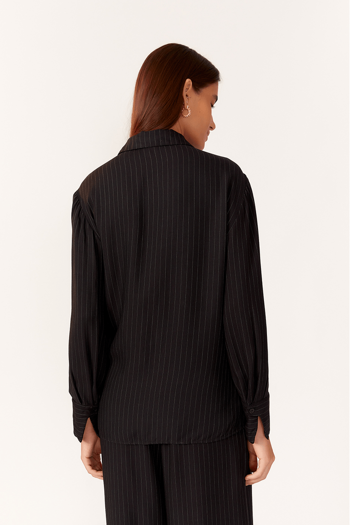 Camisa Listra Fraldada Frente