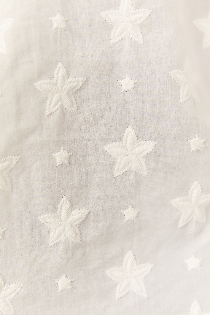 Camisa Algodão Bordado Mix Estrelas
