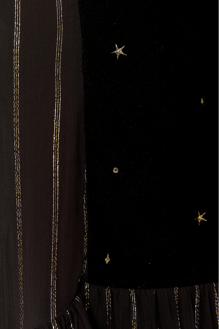 Blusa Lurex Ceu Estrelado