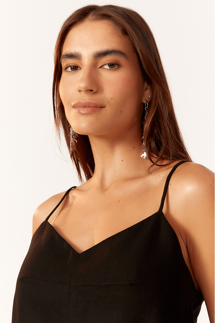 Blusa Linho Pence Frente
