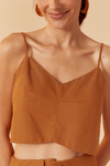 Blusa Linho Pence Frente