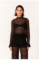Blusa Tule Frufru